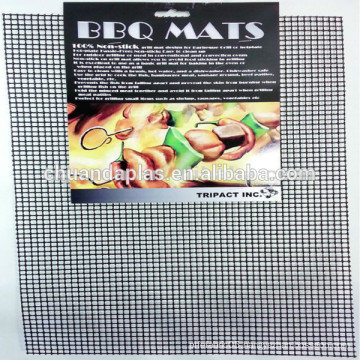 Wholesale High Heat Resistant 100% Non-Stick teflon Crispy grilling Mesh mat